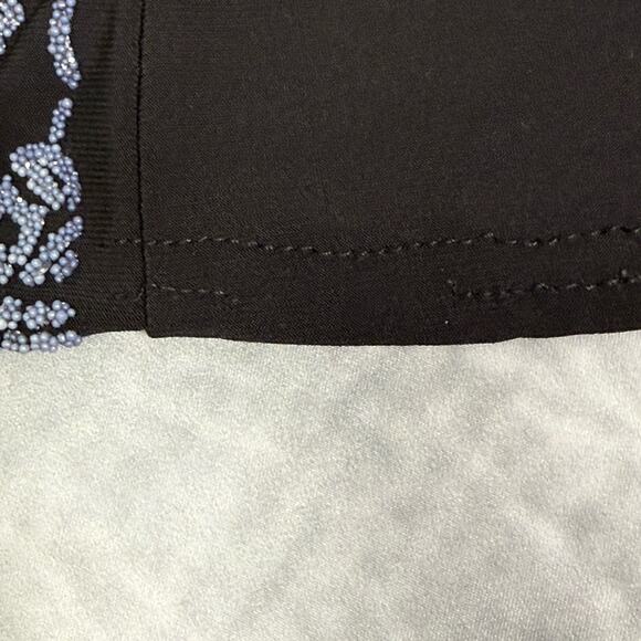 VTG Y2K Dressbarn Embellished Tank Top Sz M P Fairy‎ Whimsigoth Going Out USA - Picture 10 of 10